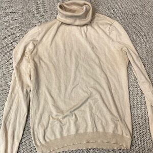 Polo Ralph Lauren Women's Cream Turtleneck Sweater